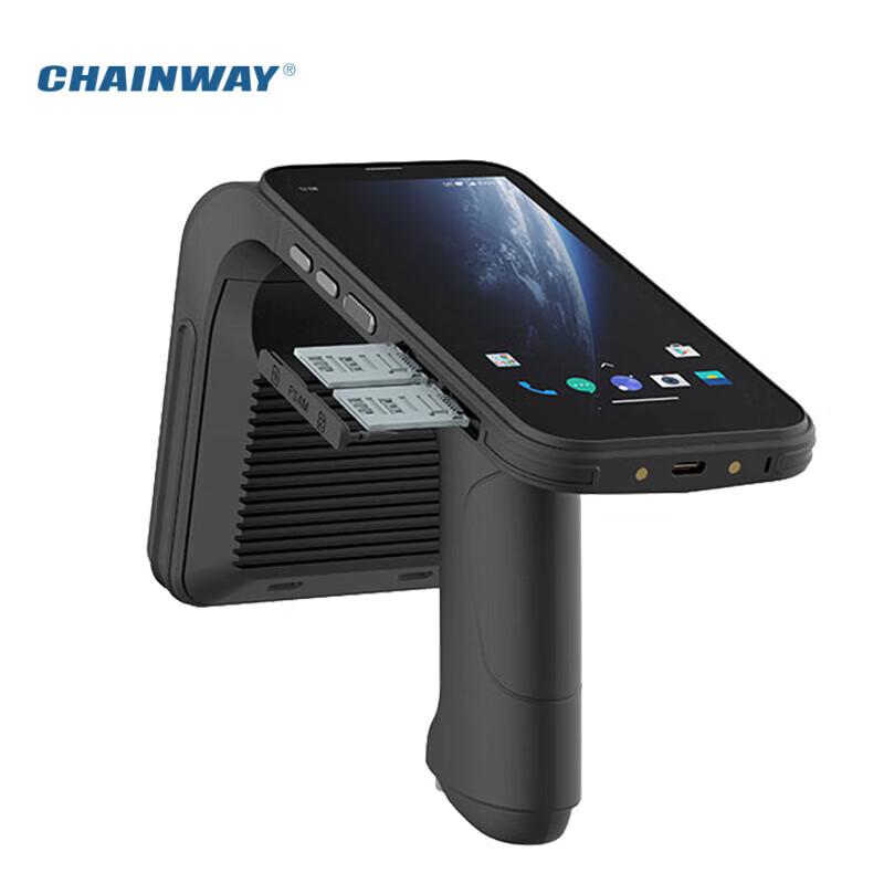 CHAINWAY C5 UHF RFID Ручной сборщик данных со сканером штрих-кодов