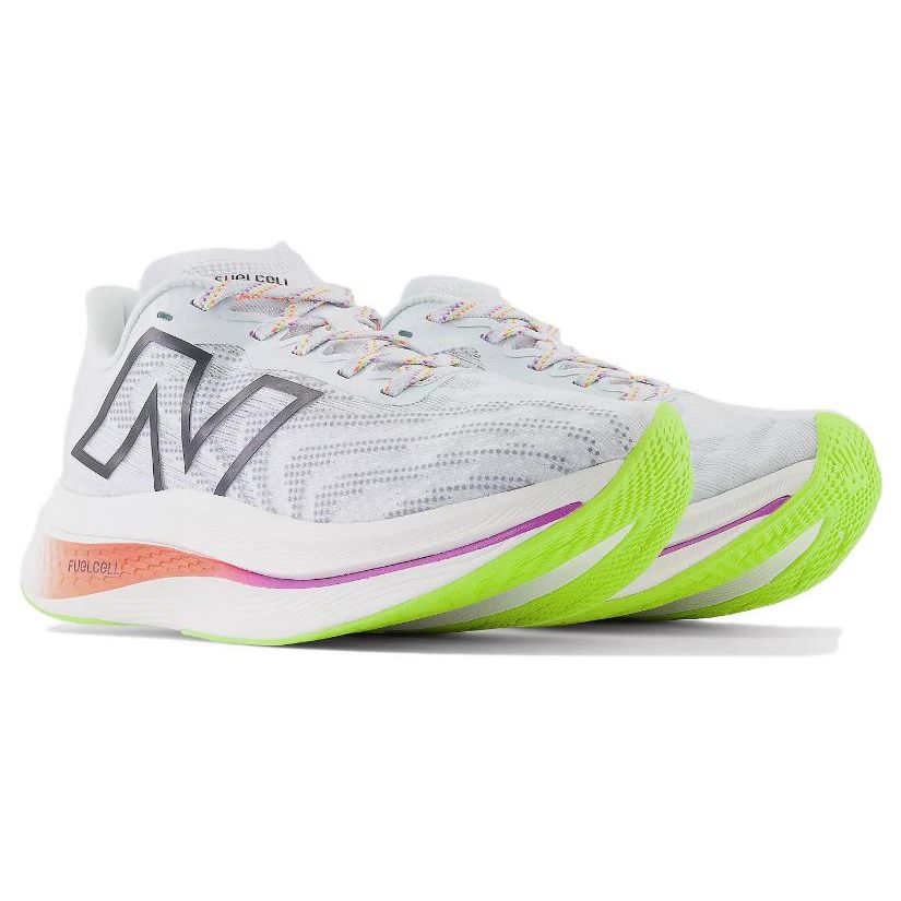 New Balance Мужские кроссовки FuelCell SuperComp Trainer v2 Ice Blue Neon Dragonfly MRCXLG3