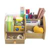 Jindeli Wooden Multi-functional Desk Organizer