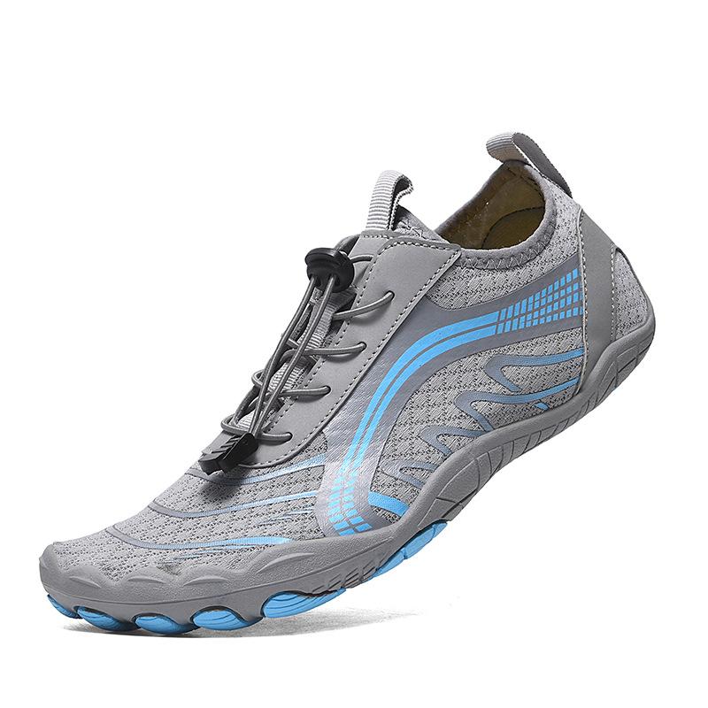 Outdoor Creek Shoes Wading Non-slip Beach Shoes Yoga Diving Shoes Swimming Cycling Fitness Men's and Women's Five-finger Shoes