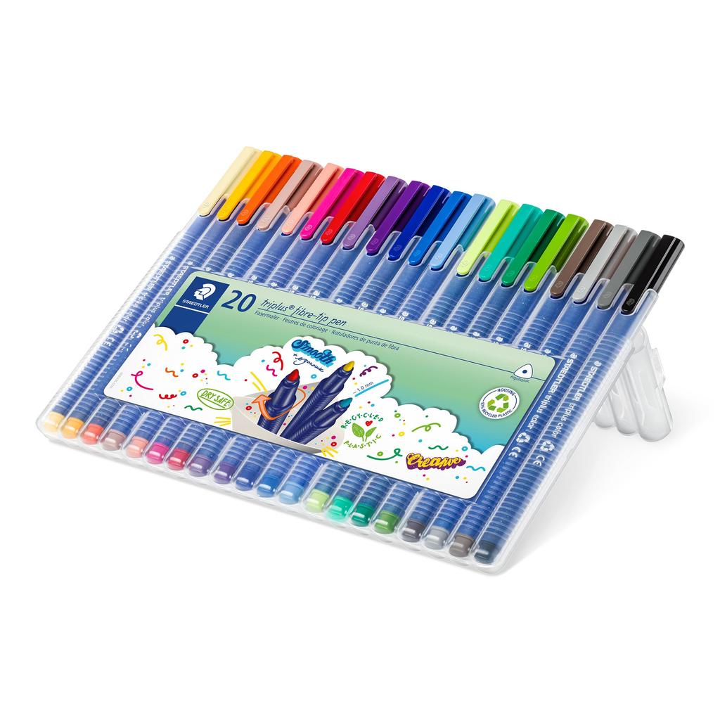 Staedtler Набор ручек Triplus 323 SB20 На водной основе 20 цветов