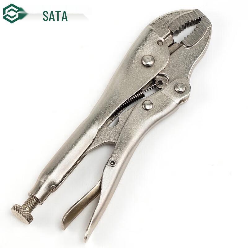 Зажим-клещи SATA 10-дюймовые с круглыми губками