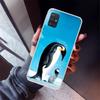 Penguins Love At The North Pole Phone Case For Samsung Galaxy A12 A52S A42 A32 A22 A51 A50 Note 20 Ultra 10 S10 Plus A71 A70 A31