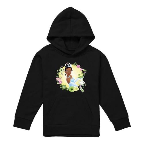 The Princess and the Frog Childrens/Kids Tiana & Prince Naveen Heather Hoodie