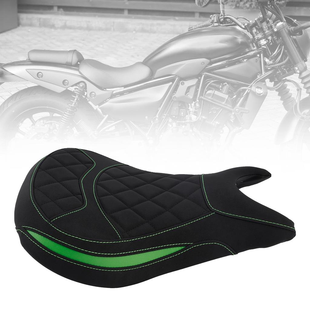 Front Raider Seat Driver Cushion Lower Green For Kawasaki Eliminator 500 24-25