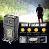 LED Lights, Flashlights, LED Lights, Glare COB Keychain Lights, USB Emergency Lights, Strong Magnetic Maintenance Work Lights, Portable Lighting