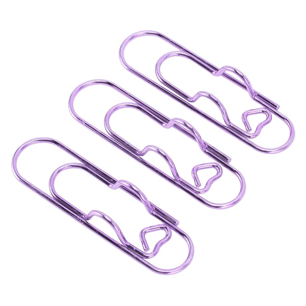 30Pcs Metal Pen Clips Stainless Steel Multifunction Portable Metal Pen Paperclip Pen Clip Holder
