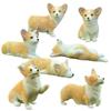 Moin фигурка статуэтка украшение в любом месте Спокойной ночи щенок корги набор из 7 животных + противоскользящий коврик/мини маленькая позиция для сна Сидячая машина