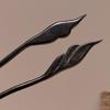 Wooden Chinese Style Hairpin Ancient Style Hanfu Headwear Retro Sandalwood Hair Stick  Girls