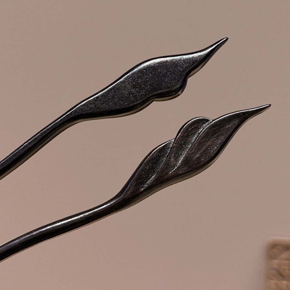 Wooden Chinese Style Hairpin Ancient Style Hanfu Headwear Retro Sandalwood Hair Stick Girls