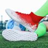 Новые высококачественные амортизирующие противоскользящие износостойкие высокие кеды для детей и взрослых с короткими шипами для уличного футбола