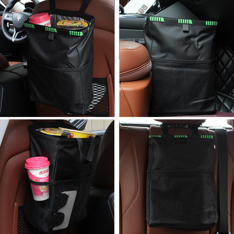 1PC car storage bag, seat back, car storage bag, multi-functional waterproof ice bag, ice bag, car trash can