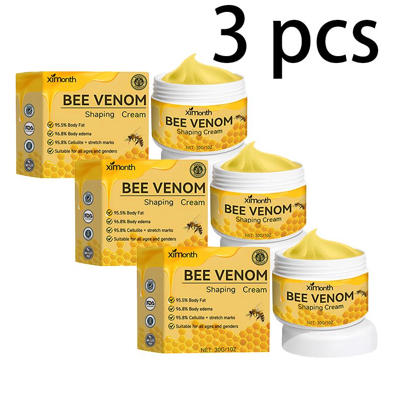 XIMONTH Крем для похудения и моделирования тела с пчелиным ядом Curve Body Slimming and Firming Skin Крем для контурирования тела для большого живота