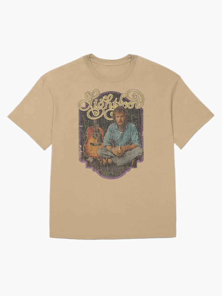 Gordon Lightfoot Gordon Lightfoot Sundown 1974 Oversized T-Shirt