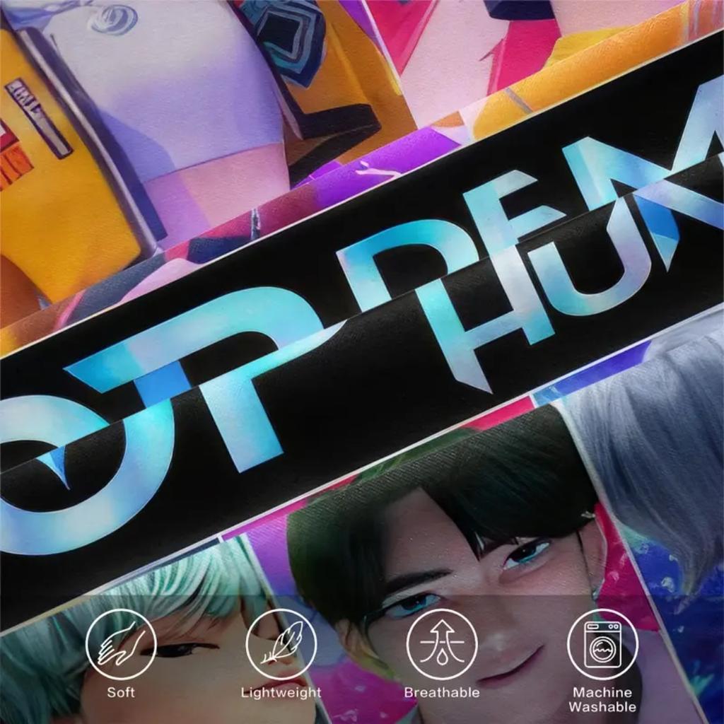 K-поп D-охотники на демонов Постельное белье Односпальный Хэллоуин Костюм Постельное белье - Наборы из 2-3 предметов Одеяло Стеганое одеяло Пододеяльник Наволочки