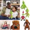Christmas Plush Toys Green Monste-r Plush Doll, For Boys And Girls, Christmas Decorations