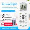 K-1028E Large Screen Dual-Color Universal Air Conditioner Remote with One-Button Setting