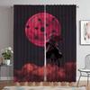 Элегантные шторы для комнаты для камеры Наруто, украшения на Хэллоуин, шторы от комаров, 2 шт., затемняющие шторы, перегородки