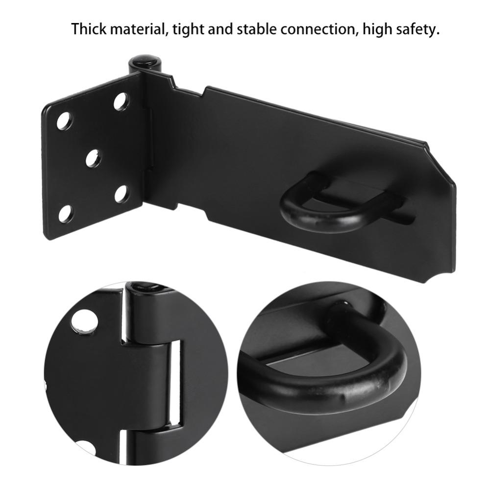 4 Inch Lock Hasp Latch Stainless Steel Padlock Hasp Latch Heavy Door Hasp Latch Cabinet