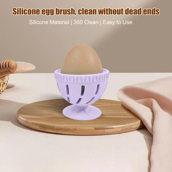 Силиконовая щетка для чистки яиц для свежести, многоразовые чистящие инструменты для яиц