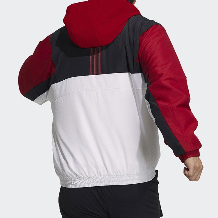 adidas Куртка мужская Белая Красная Мультиколор H39326