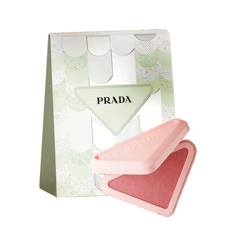Prada Крем-румяна с мягким туманным финишем, многоцелевой, 1 оттенок, ограниченный выпуск, подарочная упаковка, свежий, дышащий цвет #P72 3,5 г