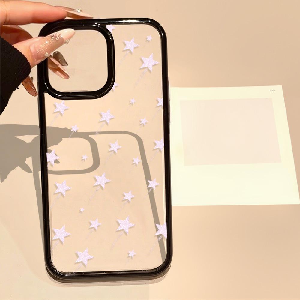 Acrylic Phone Case for iPhone 11 12 13 14 Pro 12 14 16 Pro Max for Samsung A16 A36 A56 S24 FE High-quality Painted Anti-fall Mobile Phone Case