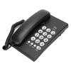 KXT504 Desktop Corded Telephone Multifunctional Large Button Landline Phone for   Hotel(Black )