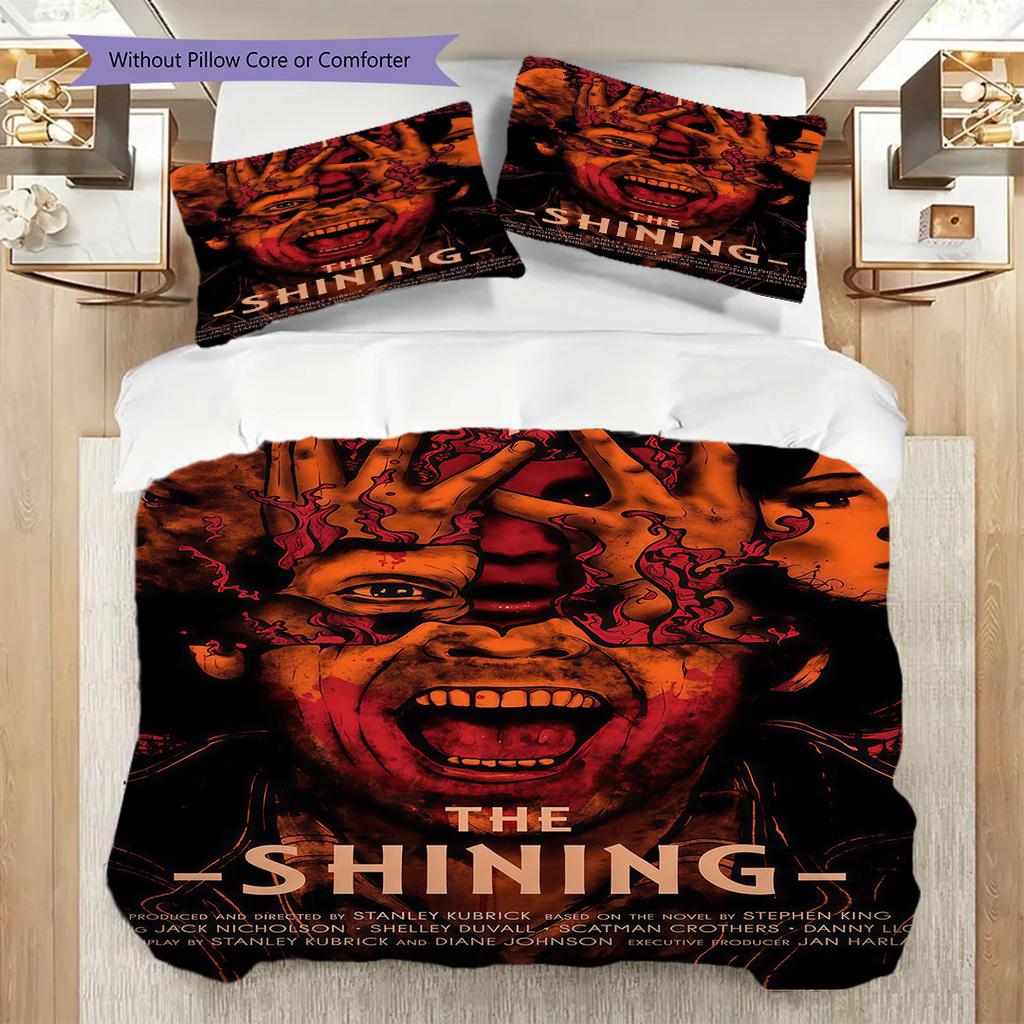 The Horror Movie Set Threepiece Set 1 Duvet Cover 2 Pillowcase Without Core Duvet Cover And Pillowcase Bedding Set Christmas Birthday Gift