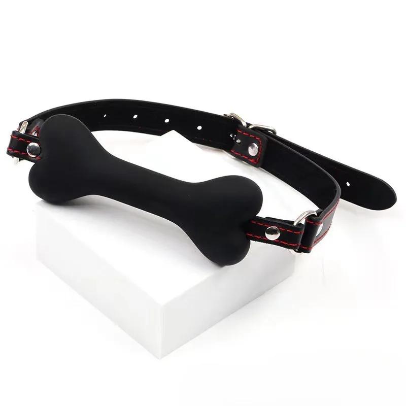 3 Sizes Soft Safety Silicone Open Mouth Gag Ball  Bondage Slave Ball Gag Erotic Sex Toys For Woman Couples Adult Sex Games