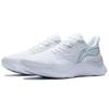 Li Ning YueYing 1.0 Тканевая амортизация Скользкая Устойчивая к истиранию Низкие Беговые кроссовки Мужские Белый ARHS027-1