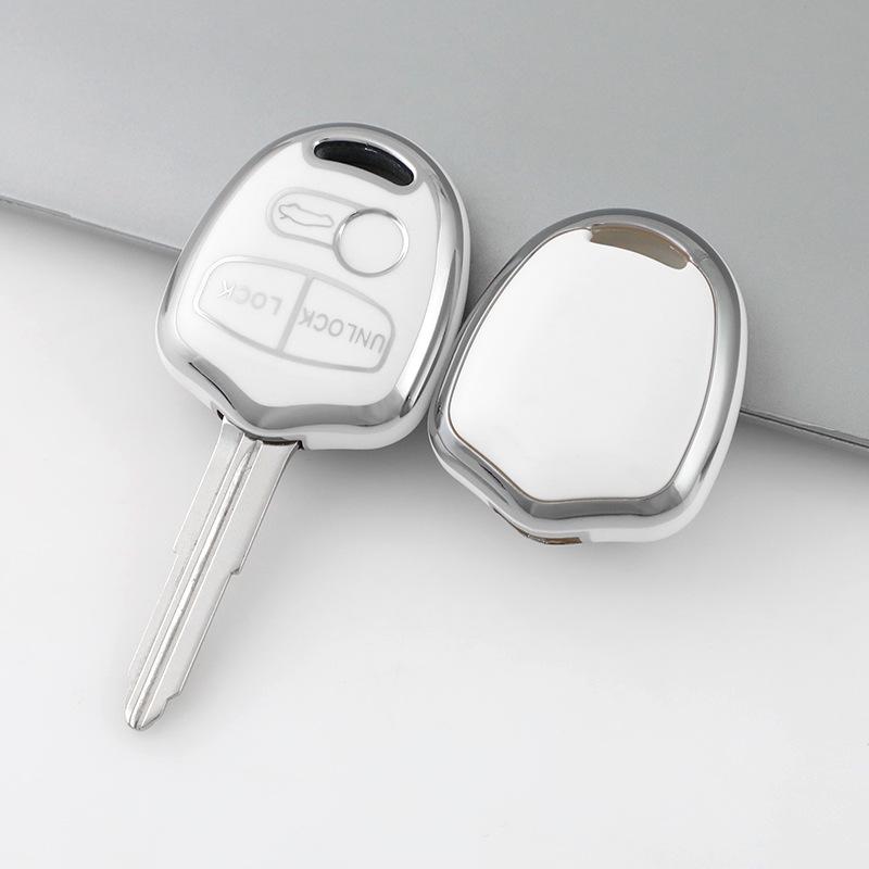 Чехол-оболочка и пряжка для ключа Mitsubishi Grandis, Lancer, Pajero, Outlander, ASX