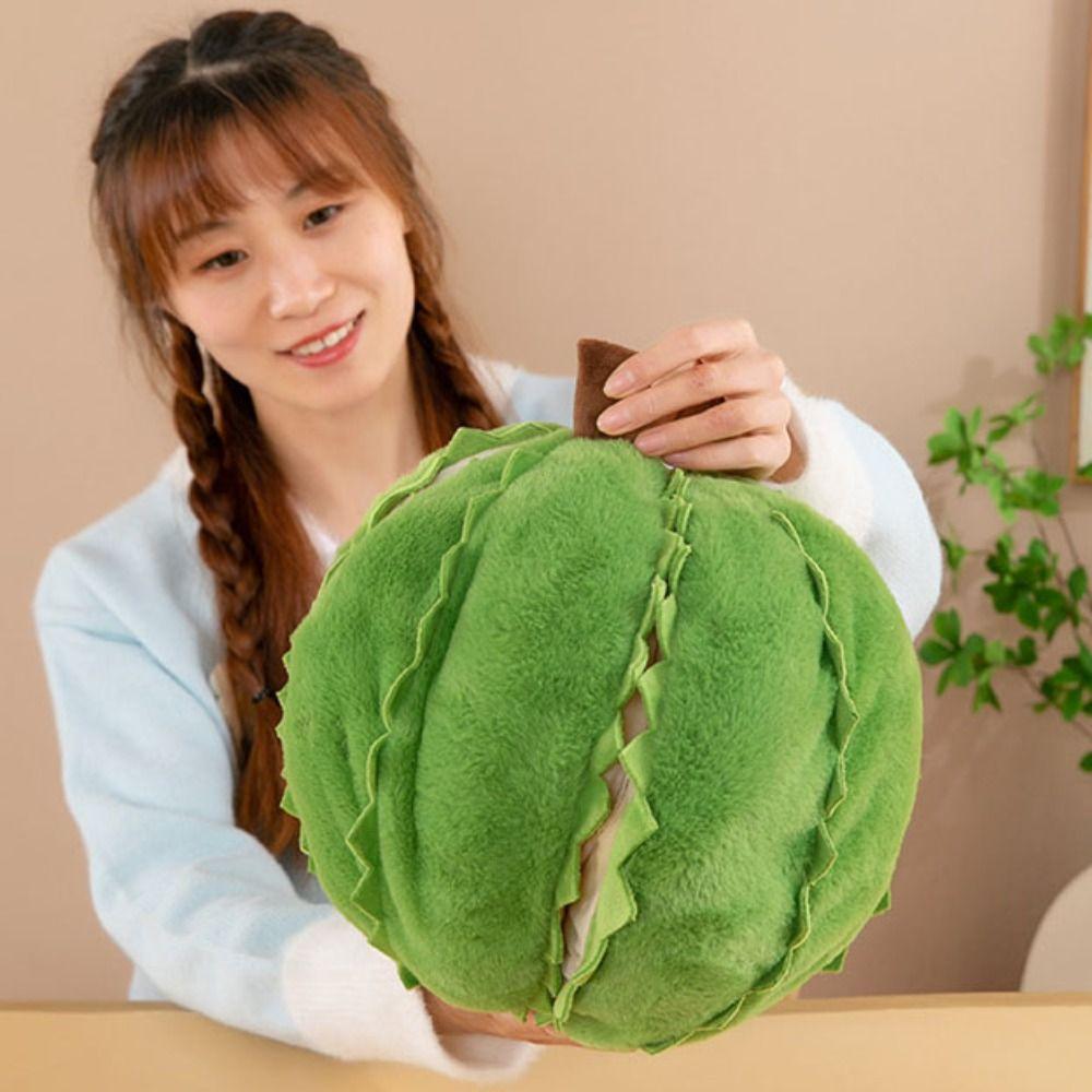 Fluffy Detachable Durian Plush Toy Collection Peeling Durian Plush Doll Boys Girls