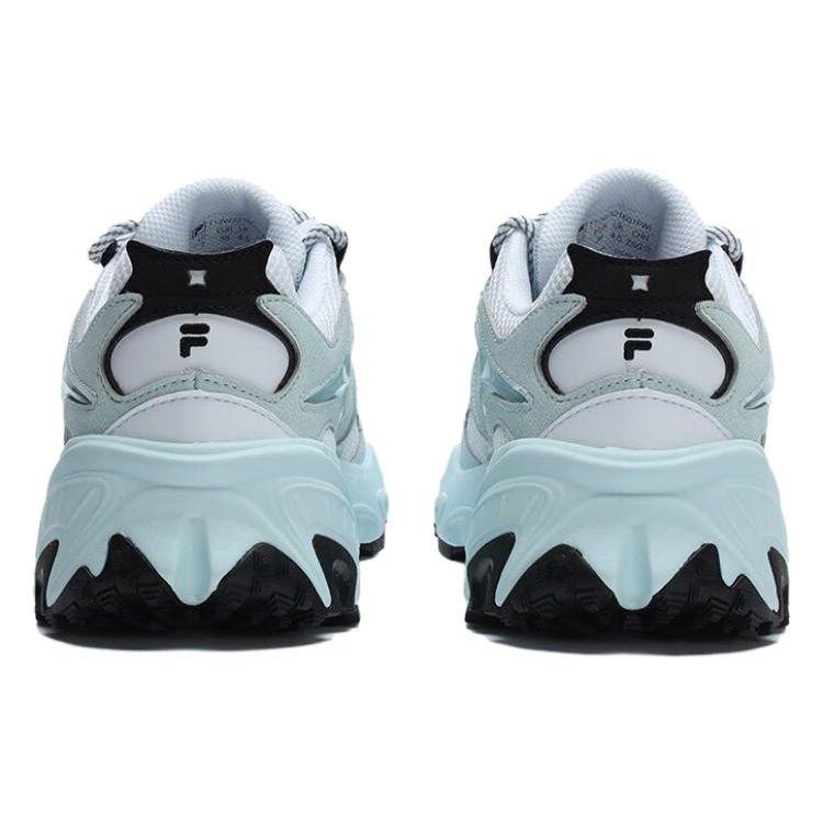 Fila Fusion Ancerus Plus Одноглазые туфли Ткань ТПУ Синтетическая кожа Спортивный комфорт Низкие папины кроссовки Женская кроссовка Ледяно-серый T12W321601FWI