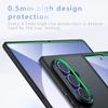 Для Samsung Galaxy Z Fold7 5G Чехол-Скин-Тач ТПУ + ПК Матовая Задняя Крышка Телефона, Прозрачно-Черный