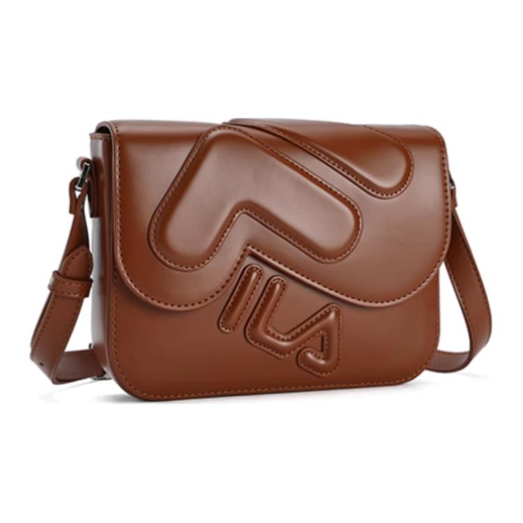 Fila Originale Embossed Logo Mini Shoulder Bag Women bags Wood-Brown F13W519171FBN