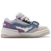 Li Ning 001 Btc Mega Versatile Retro Skate Shoes Нескользящие Износостойкие Женские Кроссовки С Амортизацией Белые Синие Фиолетовые AGCU004-3
