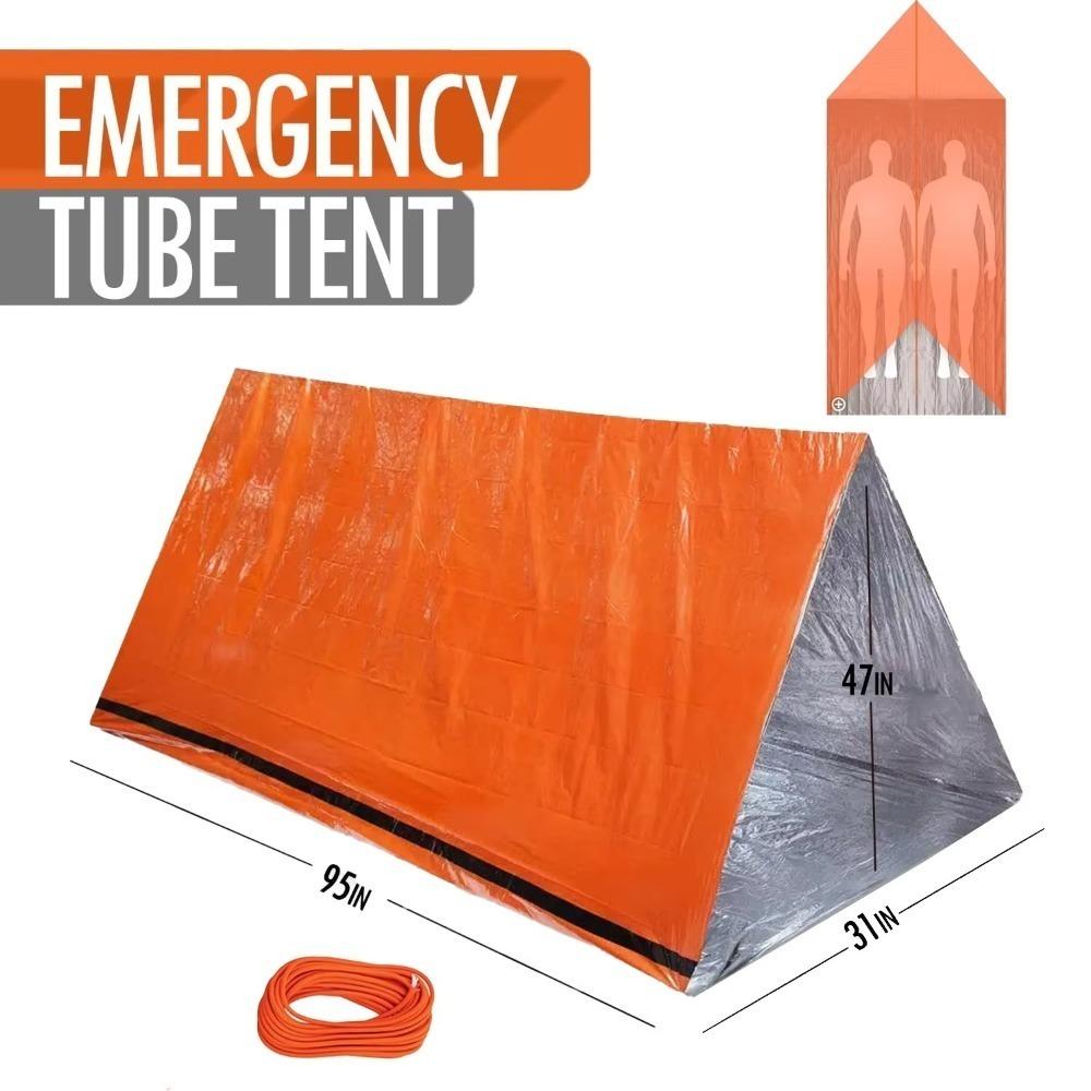 Waterproof Emergency Tent Moisture-Resistant Thermal Blanket  Outdoor SOS