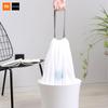 XIAOMI QUANGE 60 шт. утолщенные одноразовые мешки для мусора на шнурке кухонный мешок для мусора портативный одноразовый бытовой пластиковый пакет для ванной комнаты