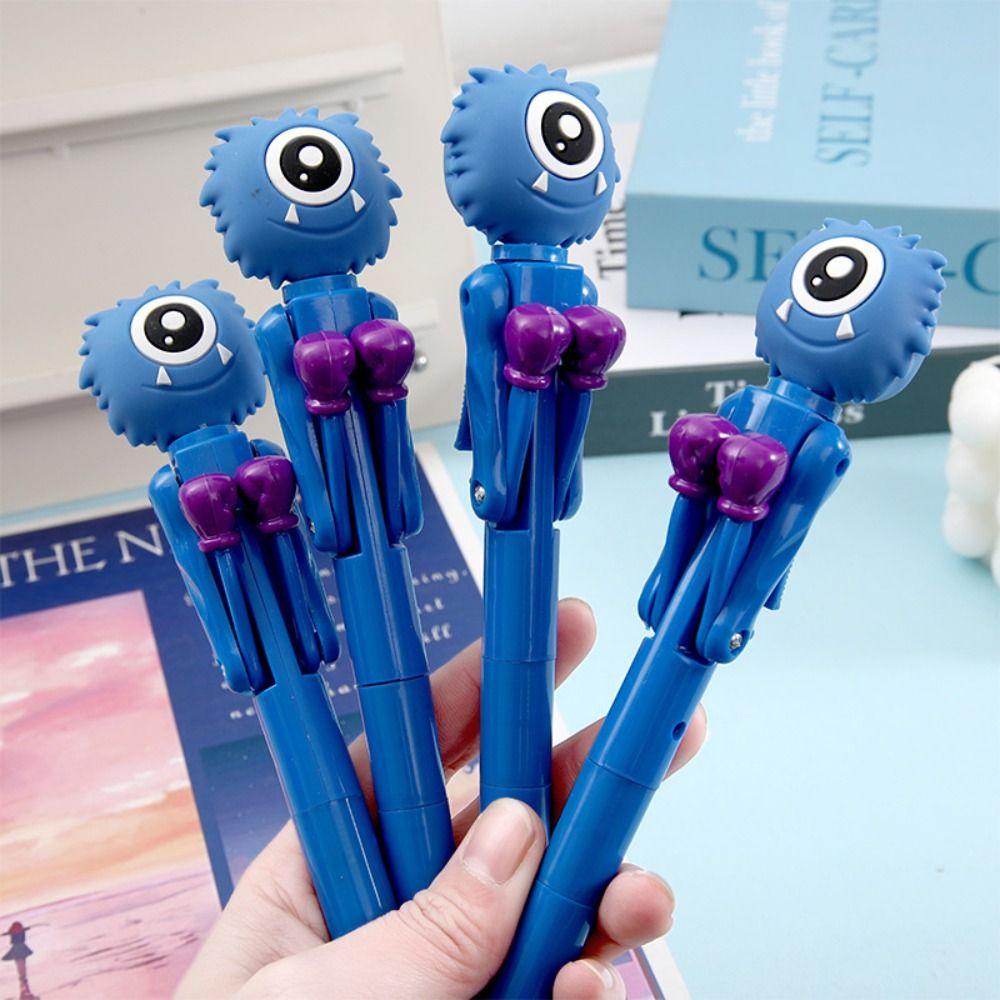 Boring Fun Mechanism Fist Pen Signature Boxing Fighting Pen Cute Interactive Boxing Pen Stationery