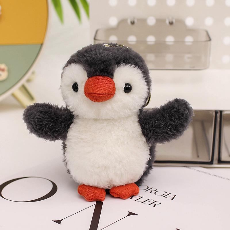 Очаровательная плюшевая игрушка в виде пингвина с капюшоном - детский подарок или кукла для свадебного броска