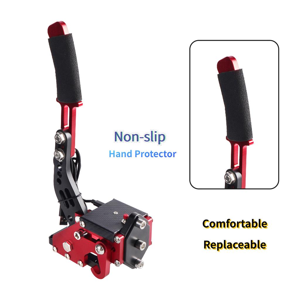 14Bit USB3.0 Handbrake for Racing Games Steering Wheel Stand G27/G29 G920 PC Red