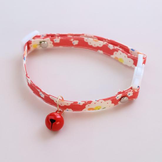 Ожерелье для домашних животных Фруктовый узор Регулируется Безопасно для кожи Легко носить Износостойкий Хлопок Домашнее животное