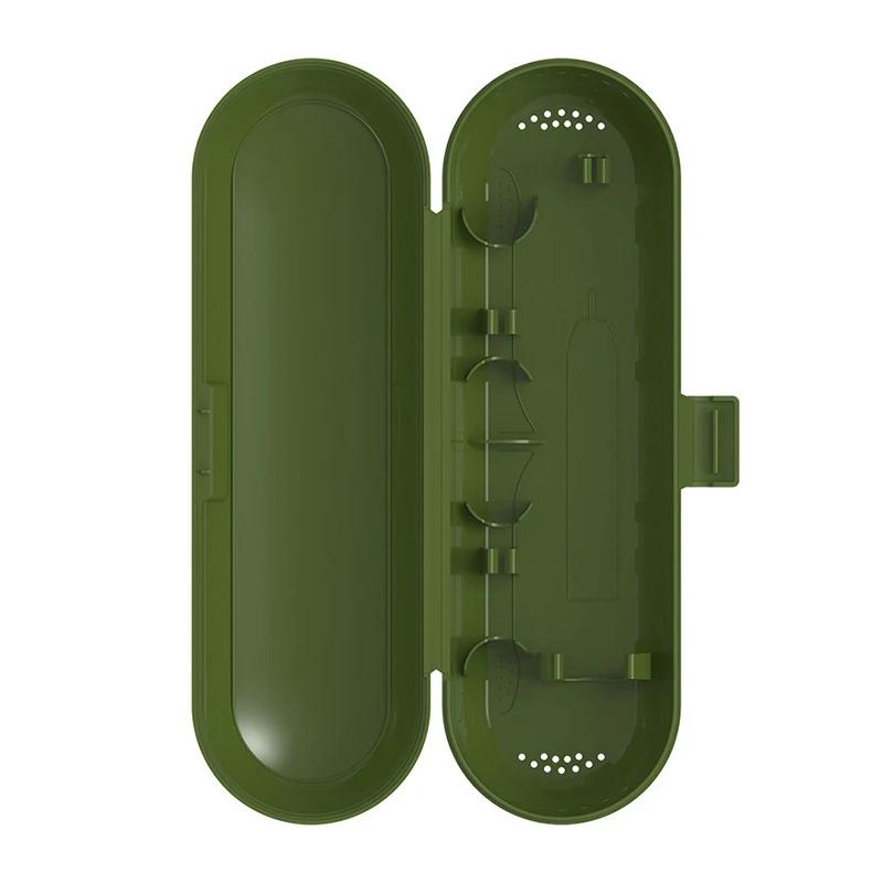 Электрическая зубная щетка Коробка для хранения Дорожная портативная Дорожная коробка для зубной щетки Домашний туалет Держатель для зубной щетки Аксессуары для ванной комнаты