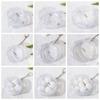 With Keyring Round Badge Storage Pouch Protection Case Clear Outdoor Bag  Backpack Decor