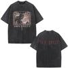 Washed Vintage Game Dark Souls Prepare To Die Graphic Tshirt Men Women s Gothic Rock Tshirts Mens Punk Oversized T Shirts