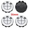 BVYD9 7Pcs ABS Car Front Grille Trunk Logo All white For BMW G30 G31 G38 G11 G12 G20 G28 F10 F48 F21 F22 Wheel Rim Decoration Cover