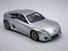 Milestone Полимерная Миниатюрная Машинка Lexus 2007 Модель Готовая 1/43 LF-A Шоу/Серебристый