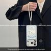 Высококачественный милый чехол для телефона с вышивкой в синюю клетку с щенком для iPhone 15, 16 Pro Max и 17