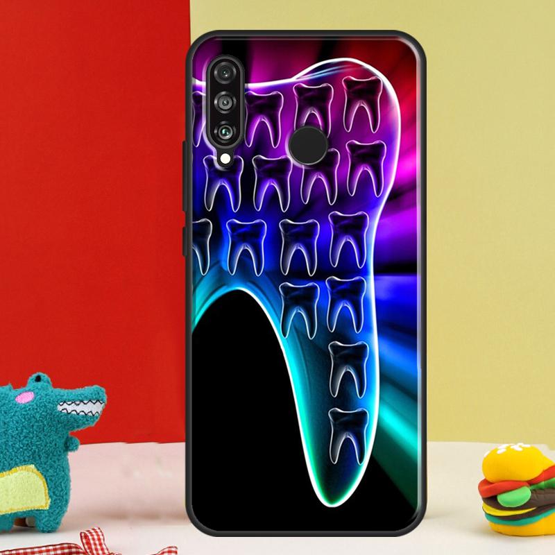 Стоматолог Зубной Зуб Для Huawei Nova 12s 12i 11i 8i 9 10 SE Y91 Y90 Y60 Y70 Y72 Y61 P20 P40 P30 Lite P60 Pro Чехол